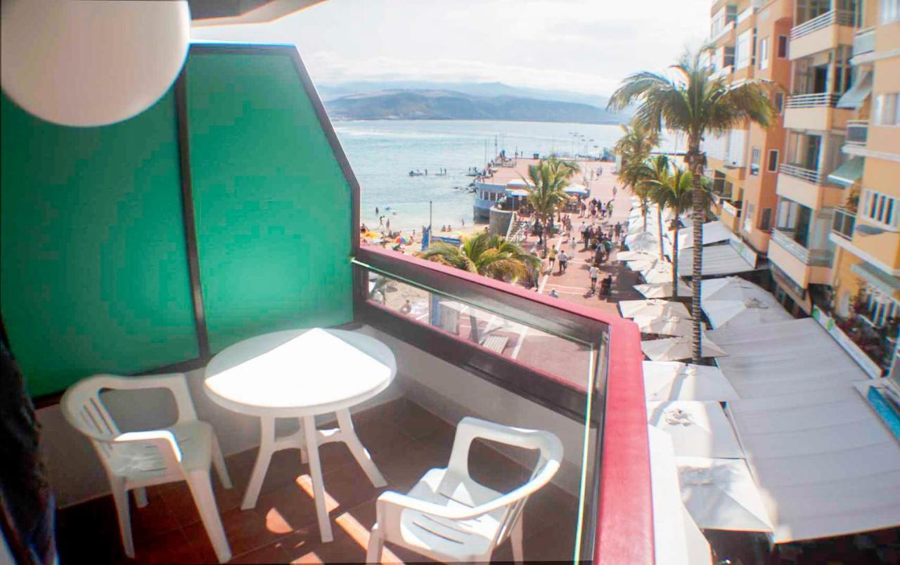 Apartamento Con Balcon En La Playa De Las Canteras Лас-Пальмас-де-Гран-Канария Экстерьер фото