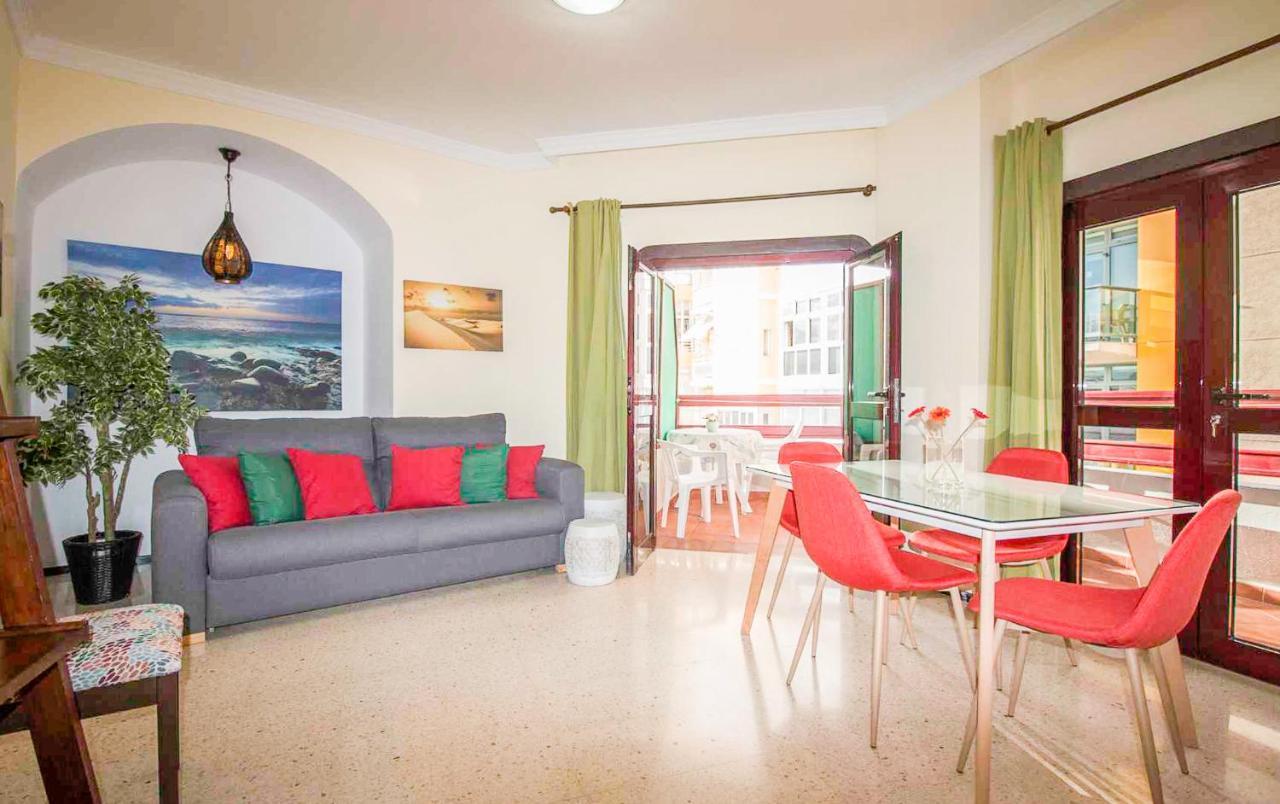 Apartamento Con Balcon En La Playa De Las Canteras Лас-Пальмас-де-Гран-Канария Экстерьер фото