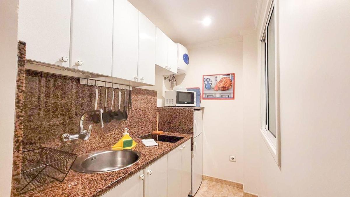 Apartamento Con Balcon En La Playa De Las Canteras Лас-Пальмас-де-Гран-Канария Экстерьер фото