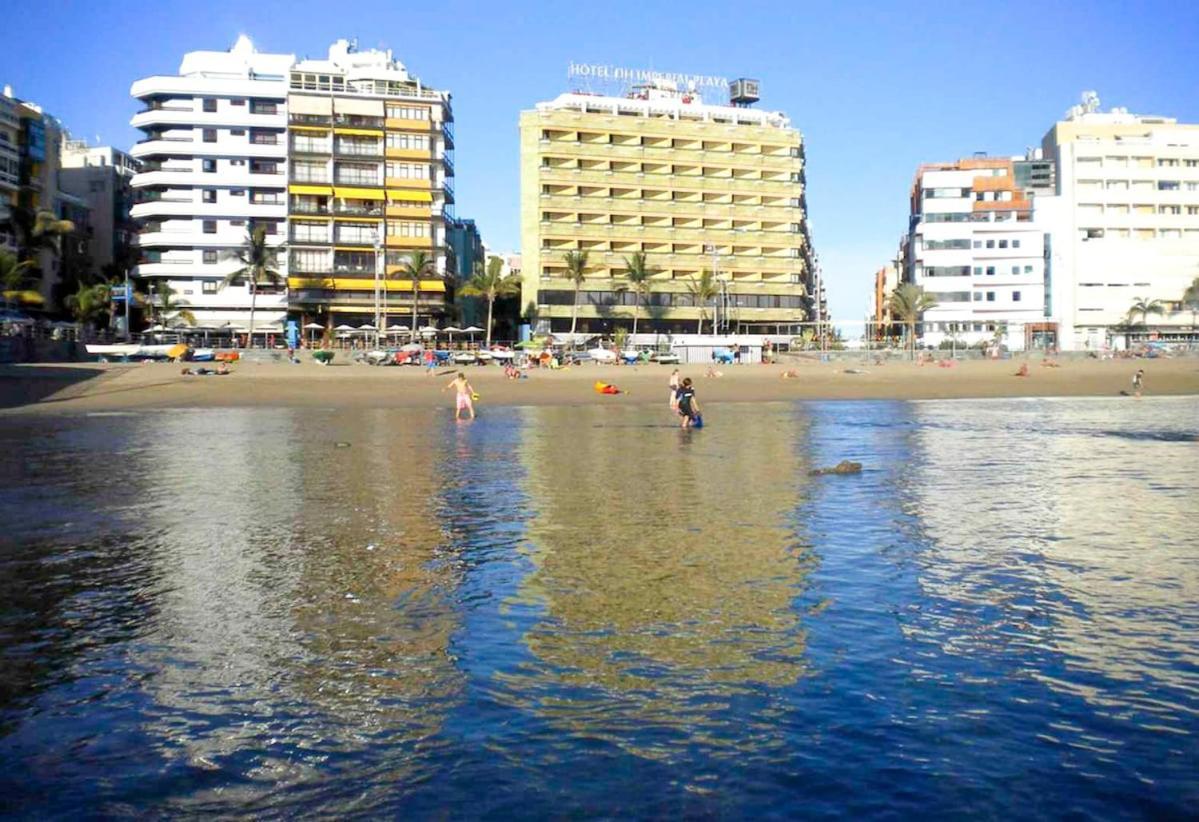 Apartamento Con Balcon En La Playa De Las Canteras Лас-Пальмас-де-Гран-Канария Экстерьер фото