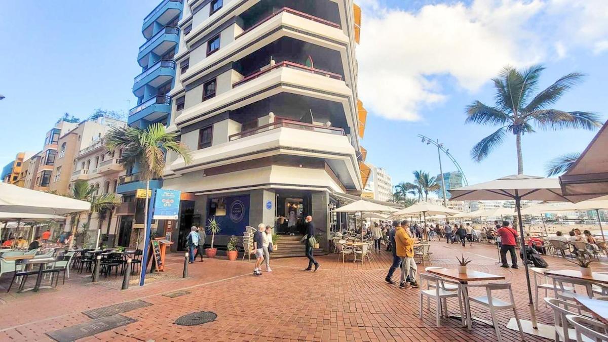 Apartamento Con Balcon En La Playa De Las Canteras Лас-Пальмас-де-Гран-Канария Экстерьер фото